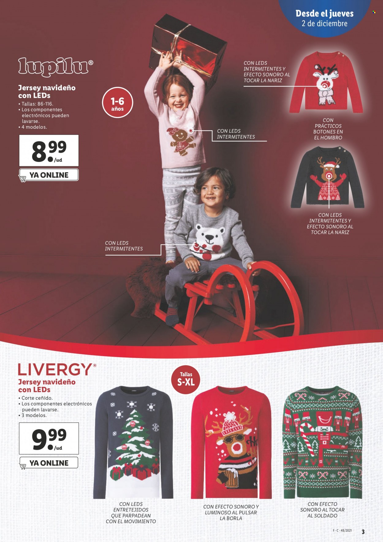 Folleto Lidl - 02/12/21 - 08/12/21. Página 3