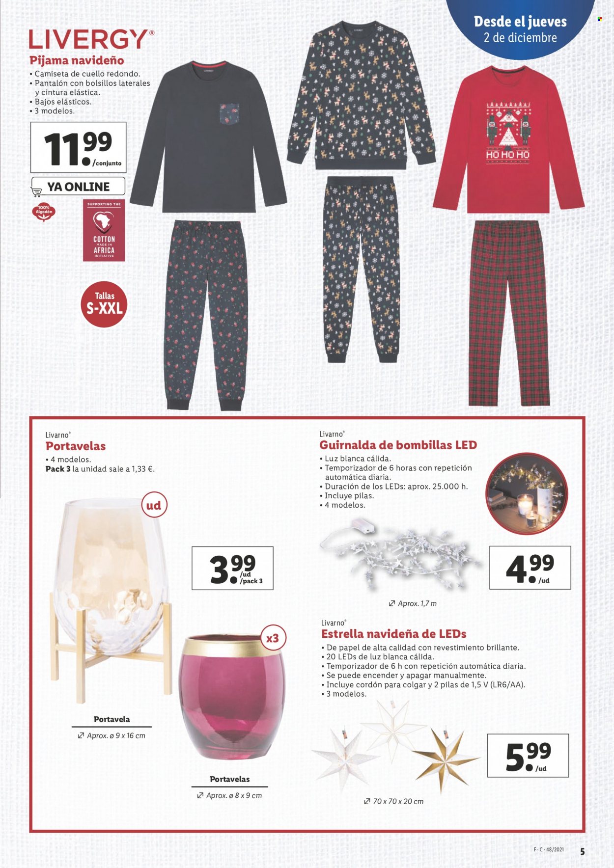 Folleto Lidl - 02/12/21 - 08/12/21. Página 5