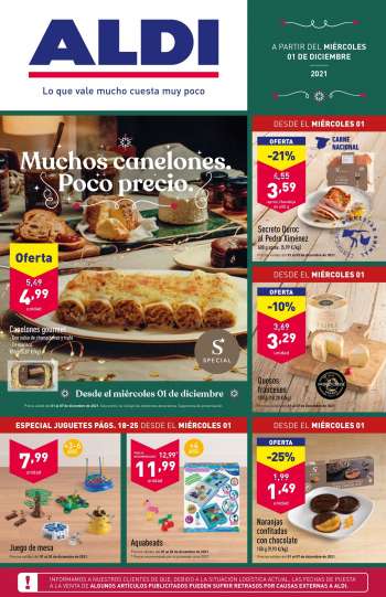 Folleto actual Aldi - 01/12/21 - 07/12/21.