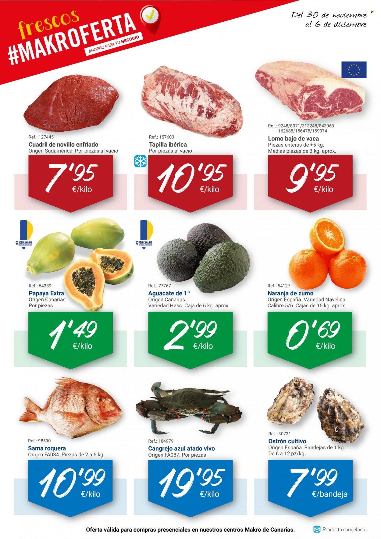 Folleto Makro - 30/11/21 - 06/12/21. Página 1