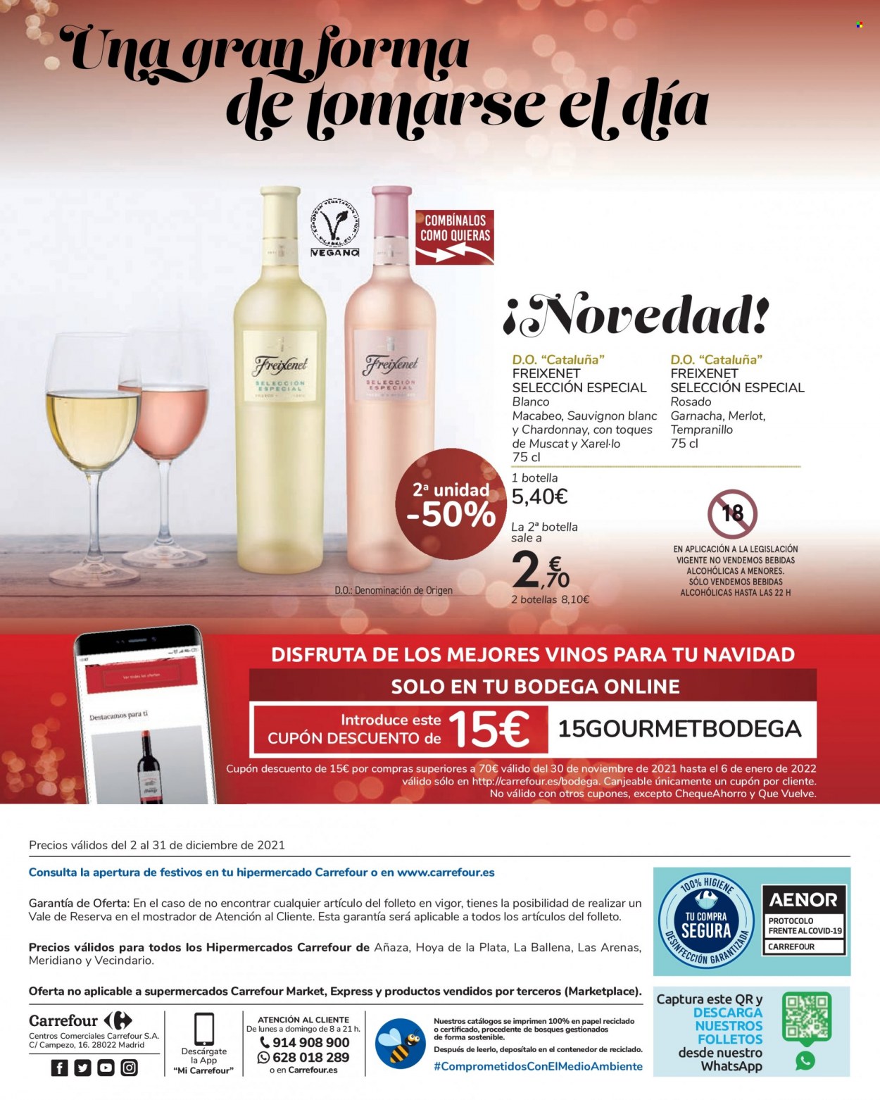 Folleto Carrefour - 02/12/21 - 31/12/21. Página 12