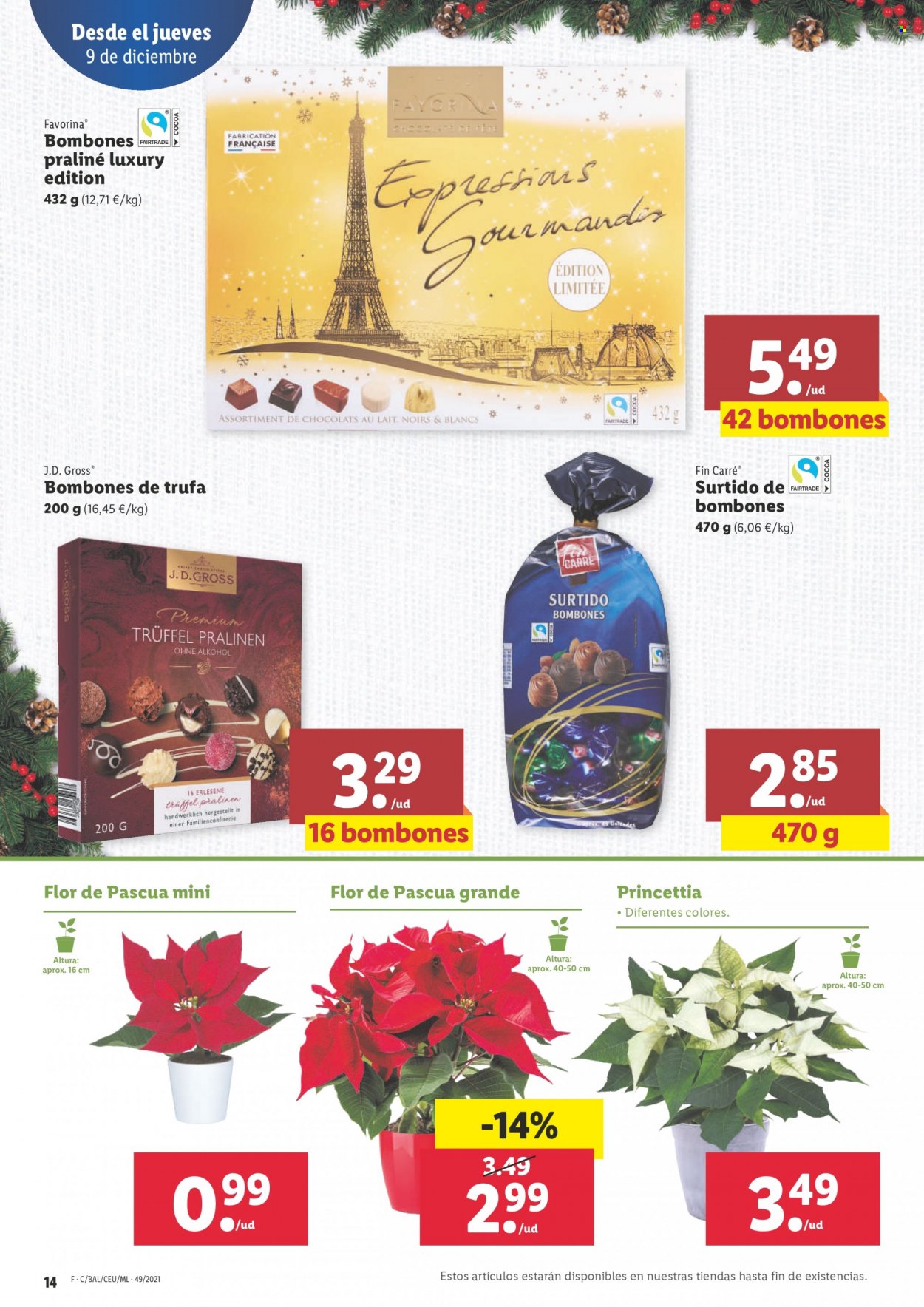 Folleto Lidl - 09/12/21 - 15/12/21. Página 14