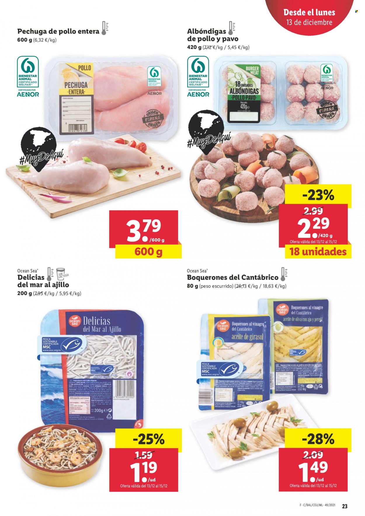 Folleto Lidl - 09/12/21 - 15/12/21. Página 23