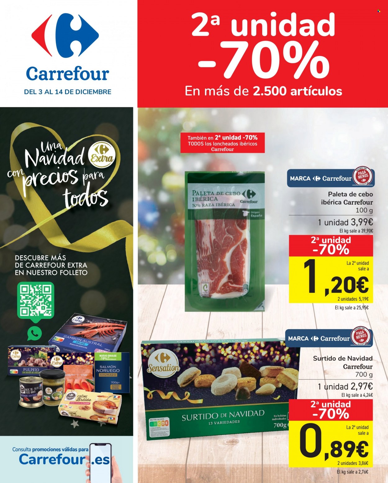 Folleto Carrefour - 03/12/21 - 14/12/21. Página 1