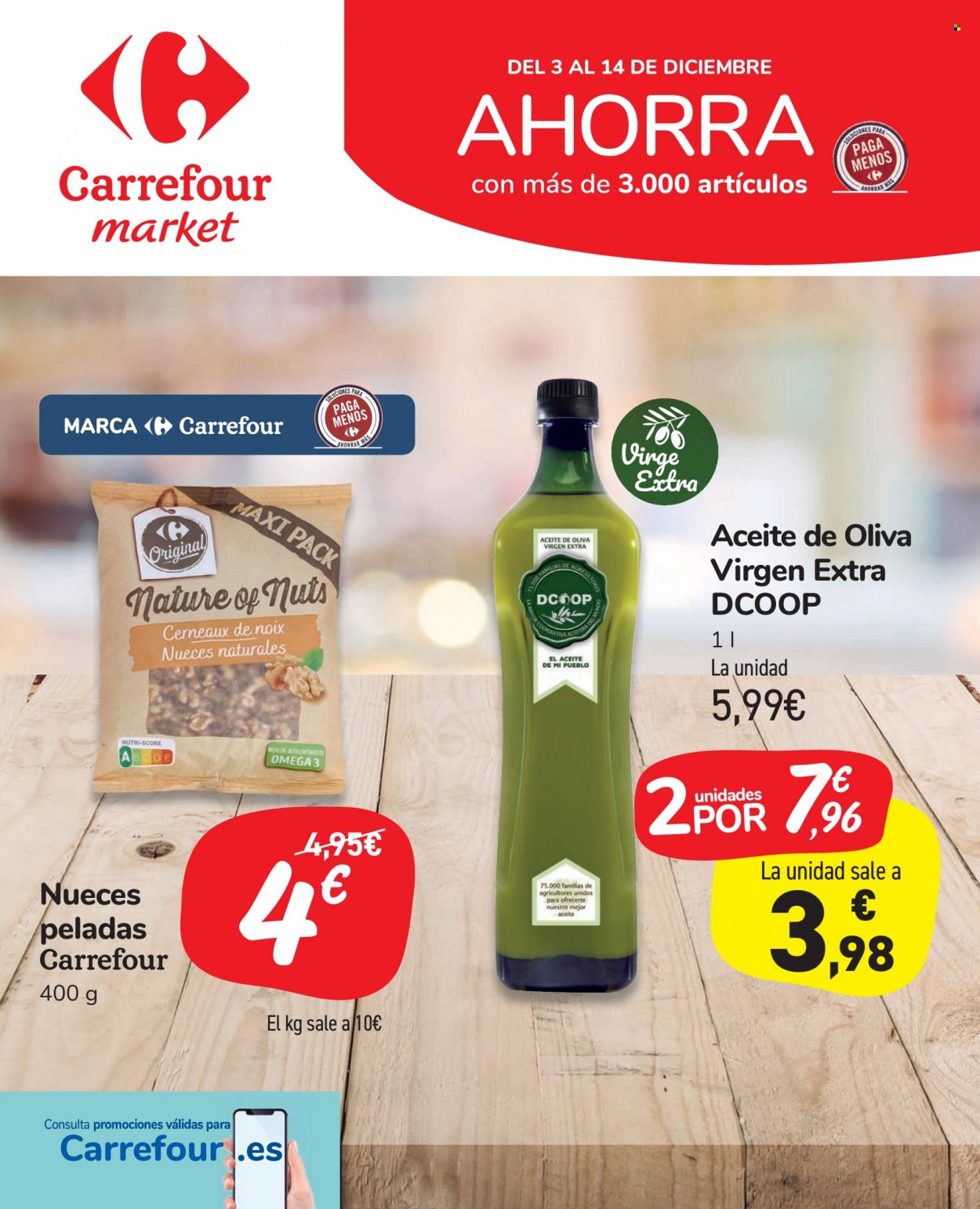 Folleto Carrefour - 03/12/21 - 14/12/21. Página 1