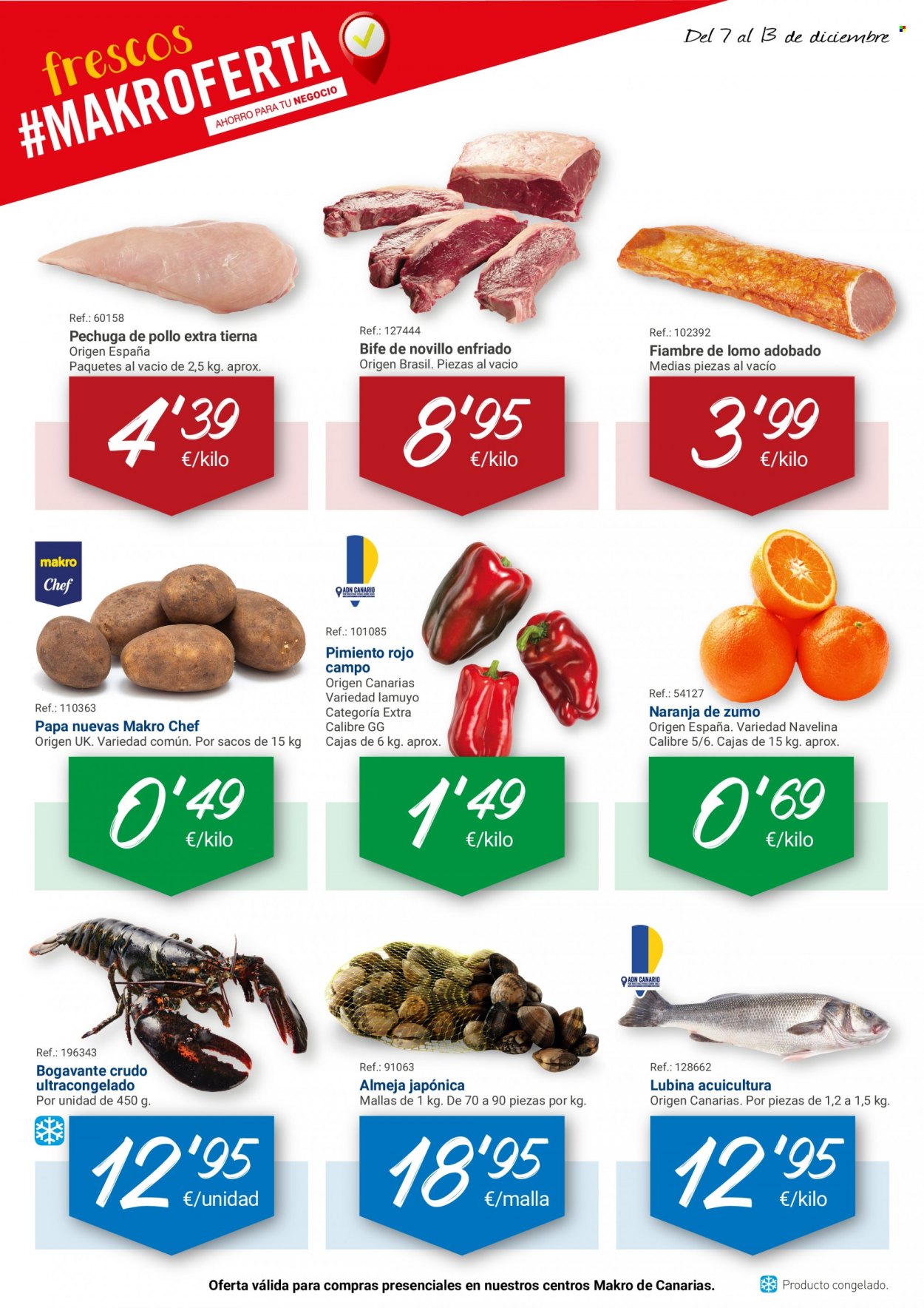 Folleto Makro - 07/12/21 - 13/12/21. Página 1