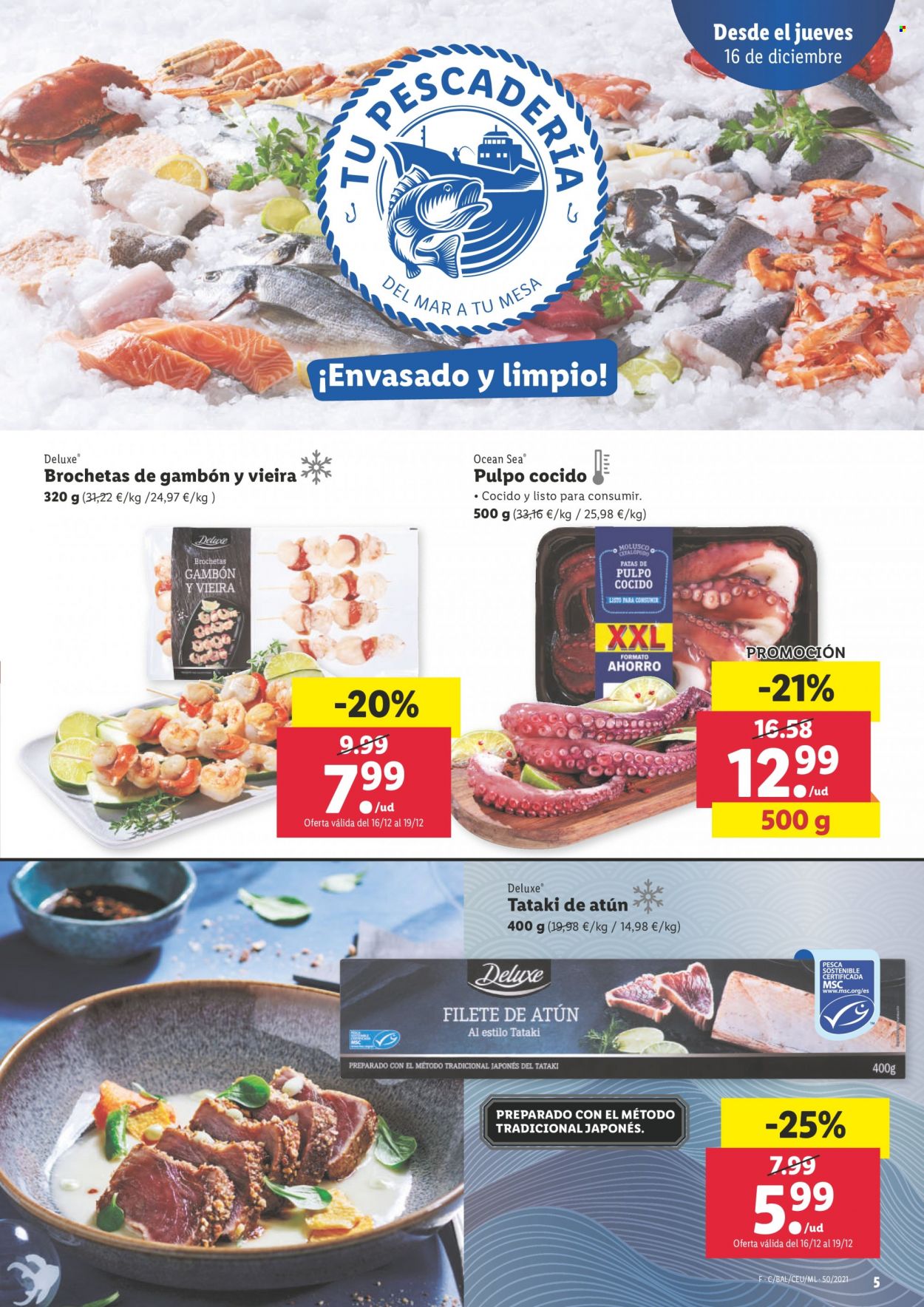 Folleto Lidl - 16/12/21 - 22/12/21. Página 5