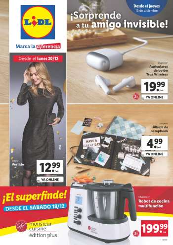 Folleto actual Lidl - 16/12/21 - 22/12/21.