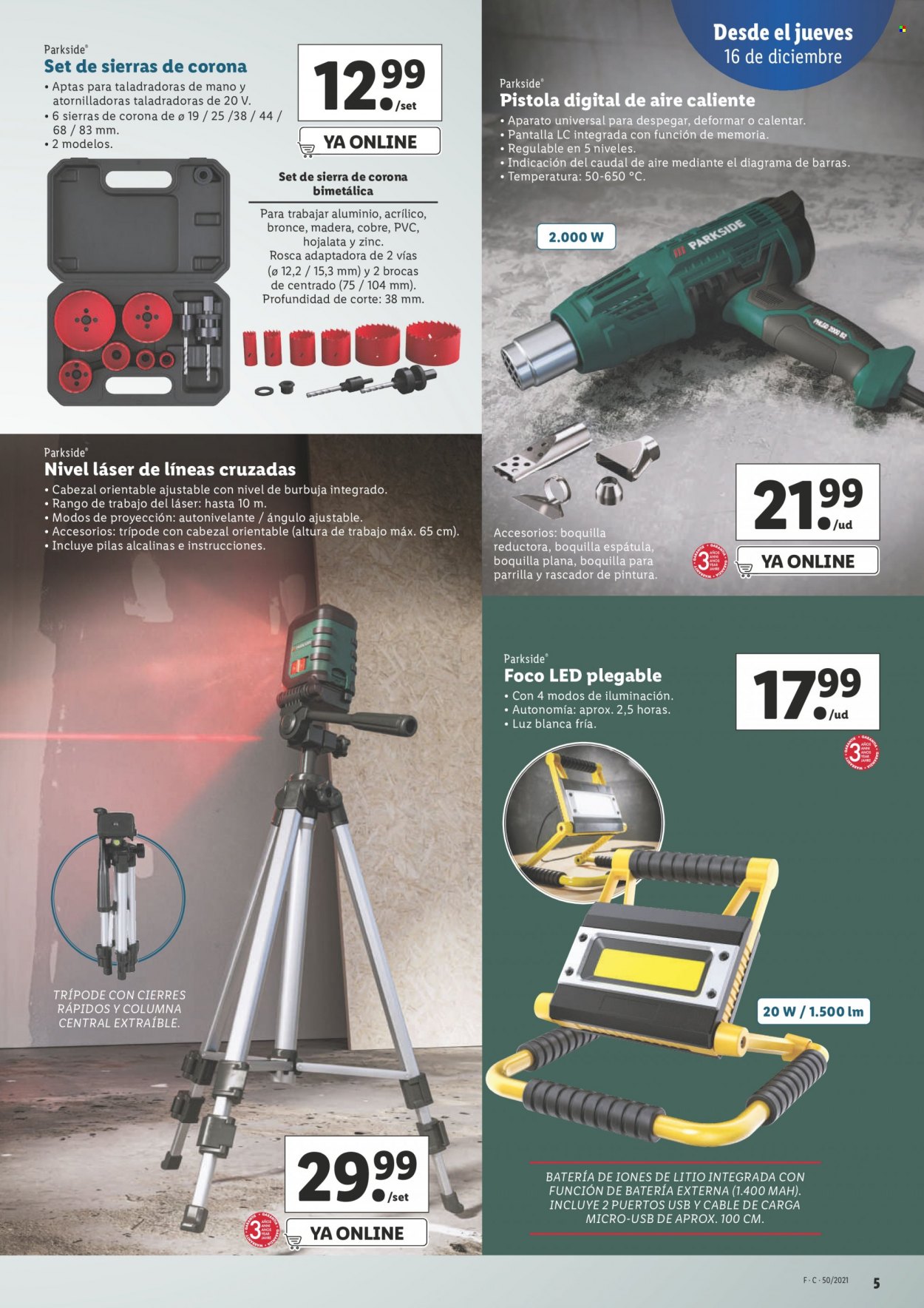 Folleto Lidl - 16/12/21 - 22/12/21. Página 5