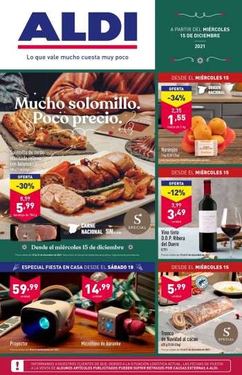 Folleto actual Aldi - 15/12/21 - 21/12/21.