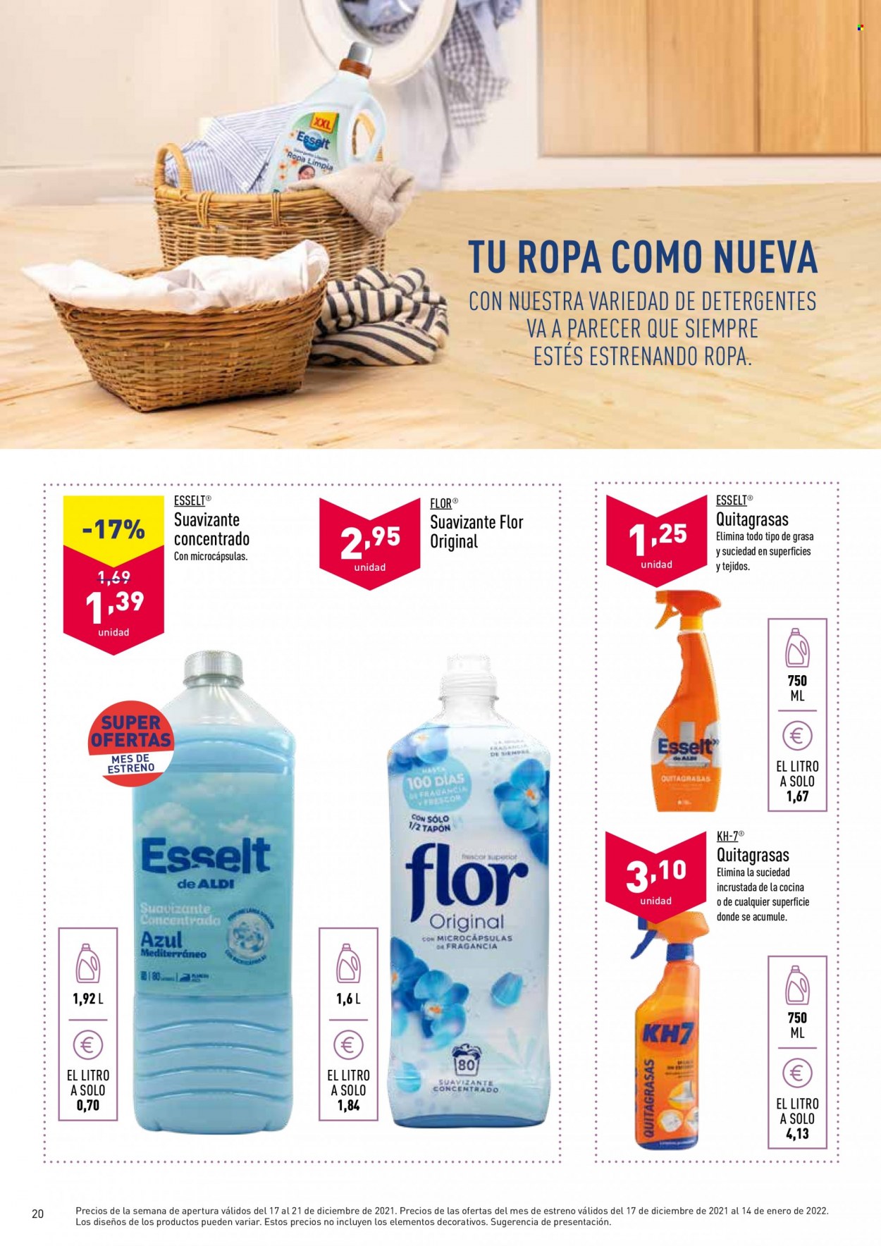 Folleto Aldi - 17/12/21 - 21/12/21. Página 20