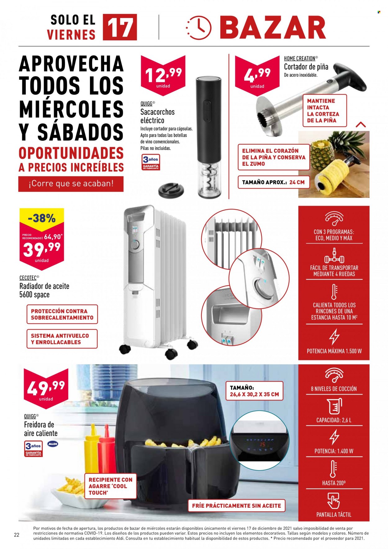 Folleto Aldi - 17/12/21 - 21/12/21. Página 22