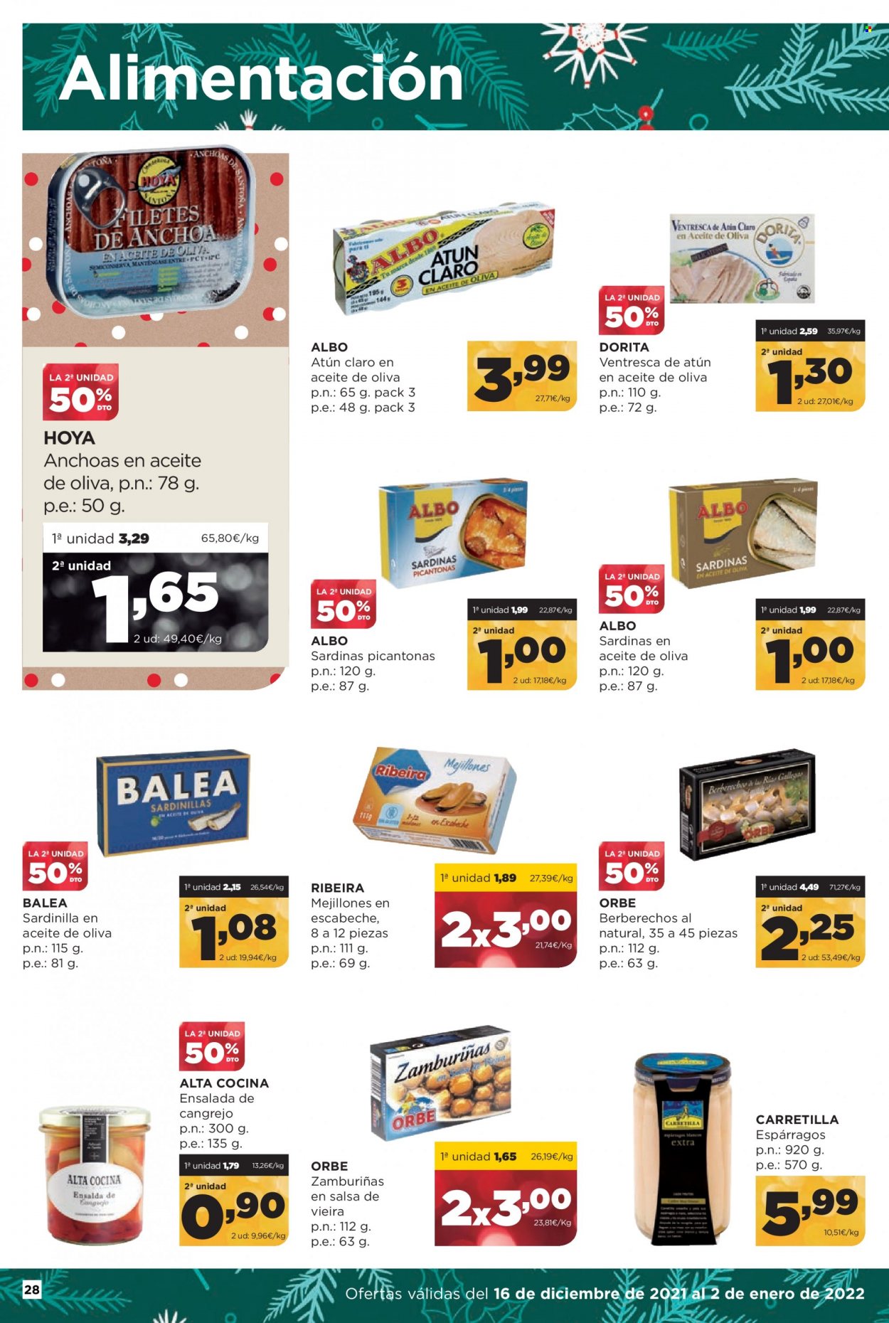 Folleto Alimerka - 16/12/21 - 02/01/22. Página 28