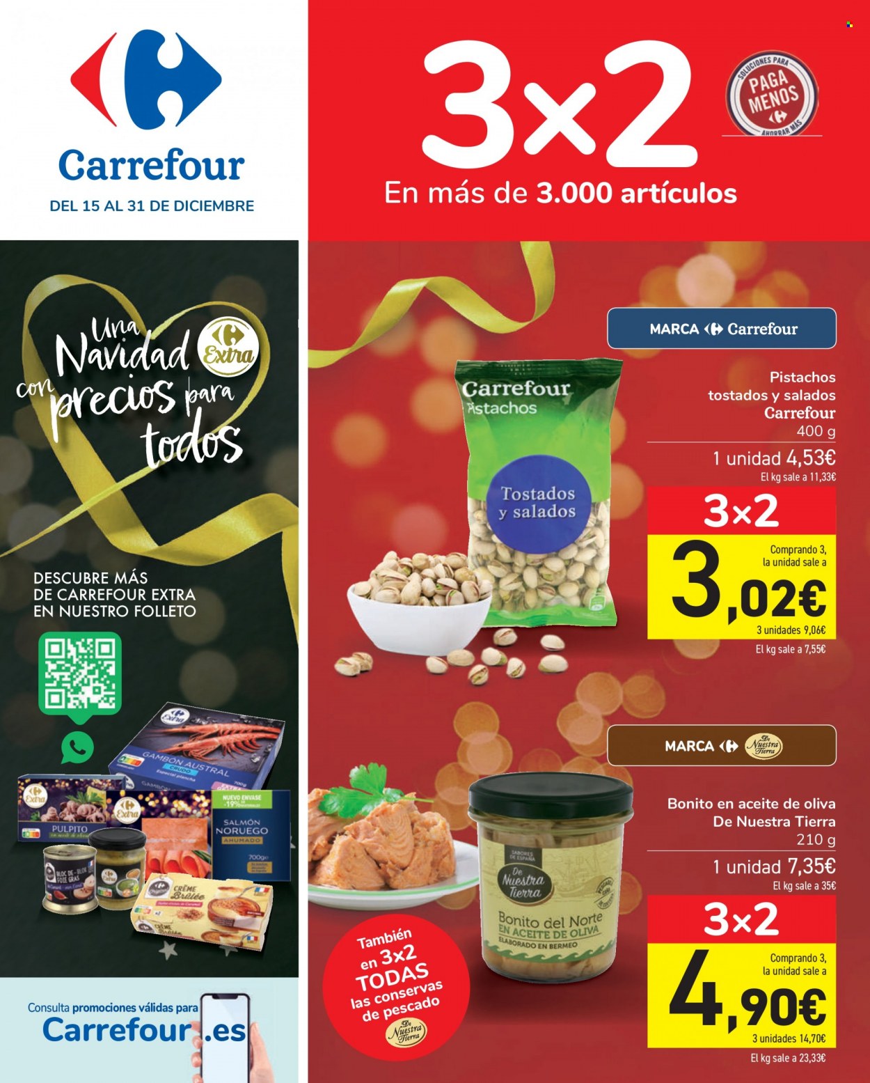 Folleto Carrefour - 15/12/21 - 31/12/21. Página 1