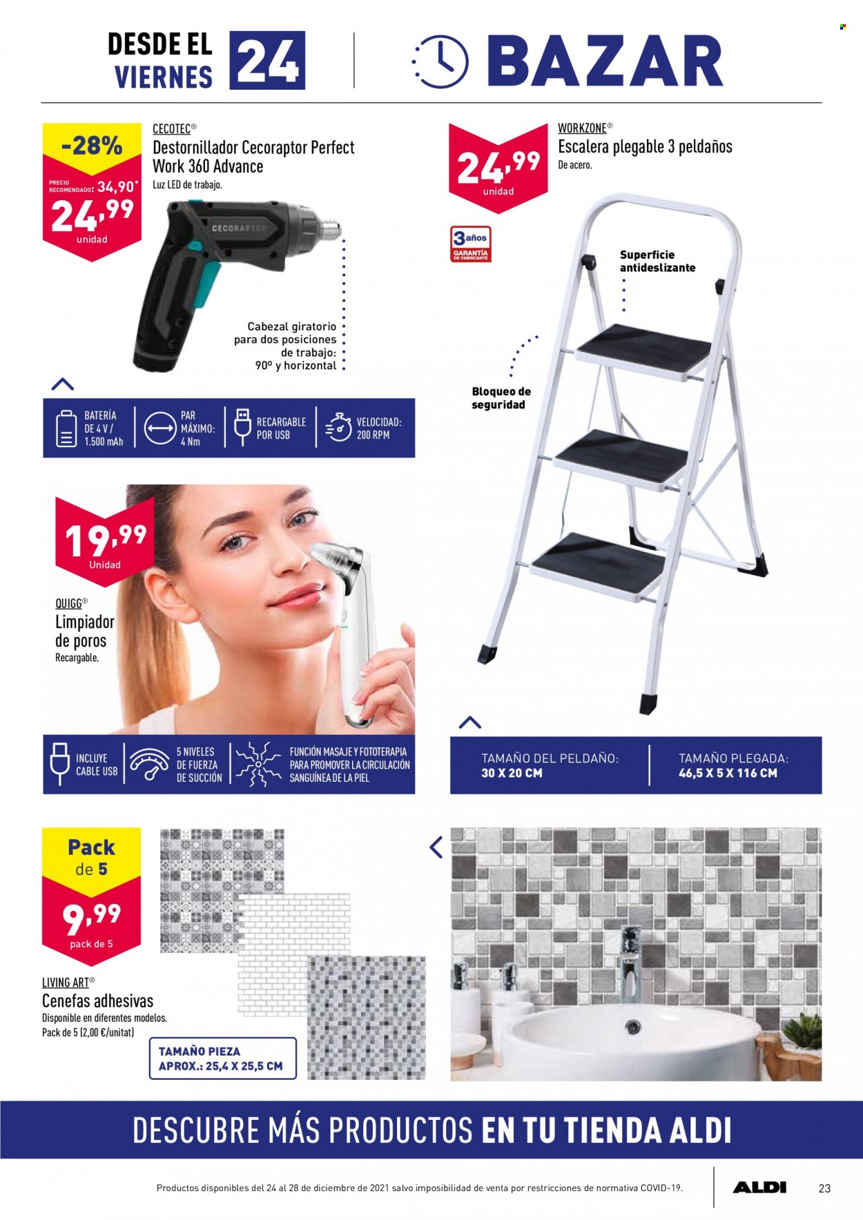 Folleto Aldi - 20/12/21 - 28/12/21. Página 23