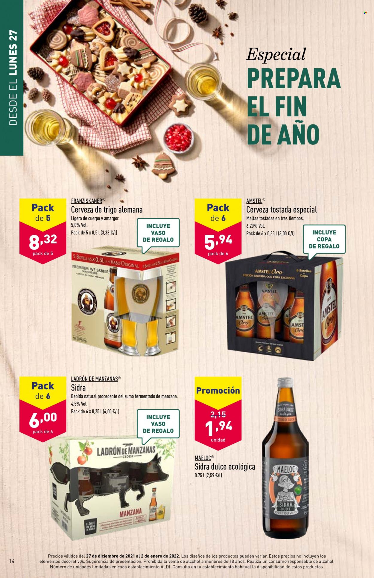 Folleto Aldi - 22/12/21 - 28/12/21. Página 14