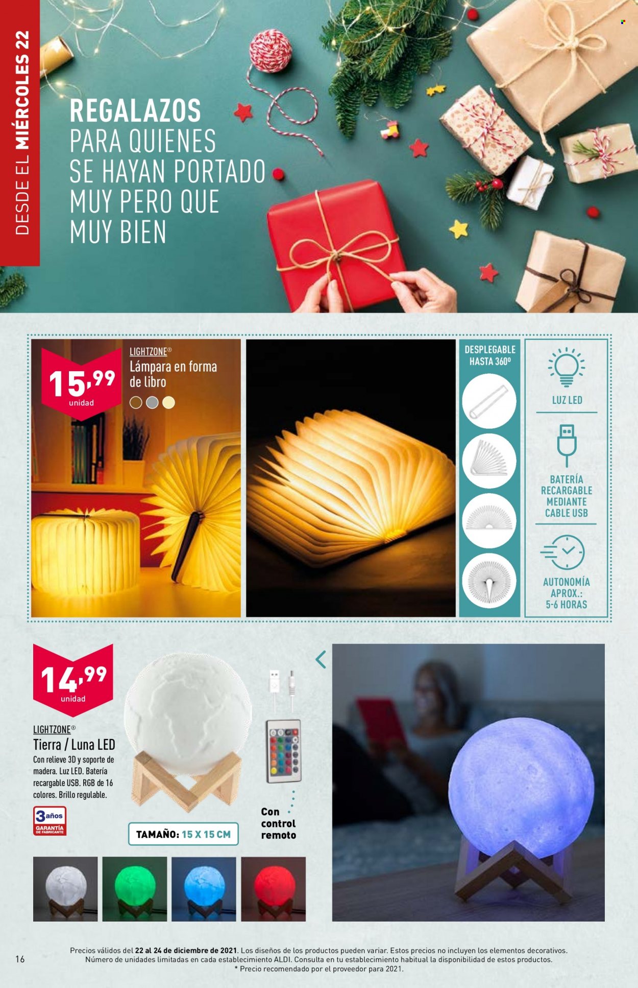 Folleto Aldi - 22/12/21 - 28/12/21. Página 16