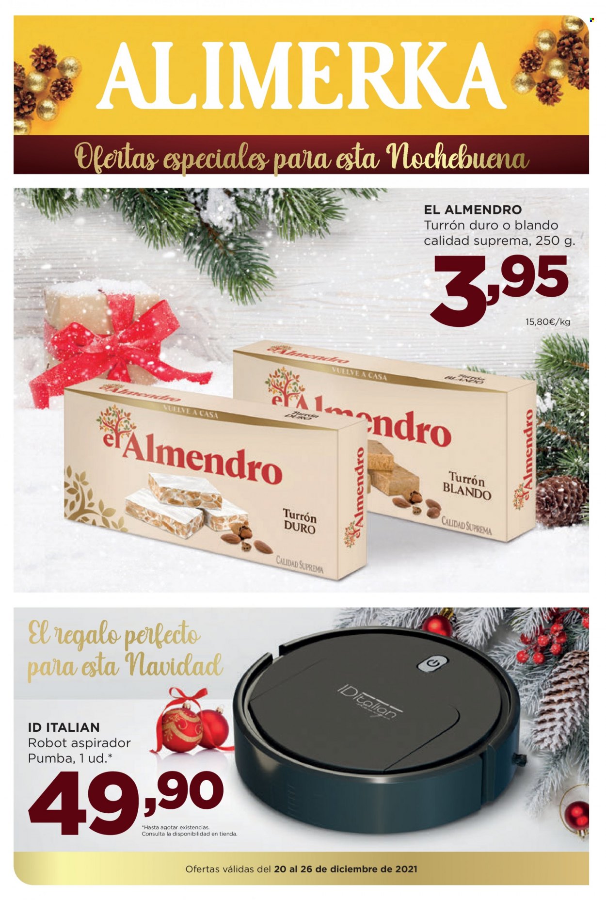 Folleto Alimerka - 20/12/21 - 26/12/21. Página 1