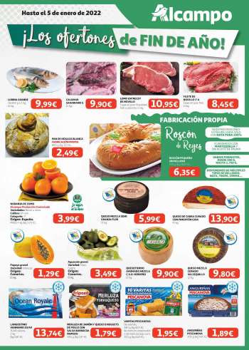 Folleto actual Alcampo - 22/12/21 - 05/01/22.
