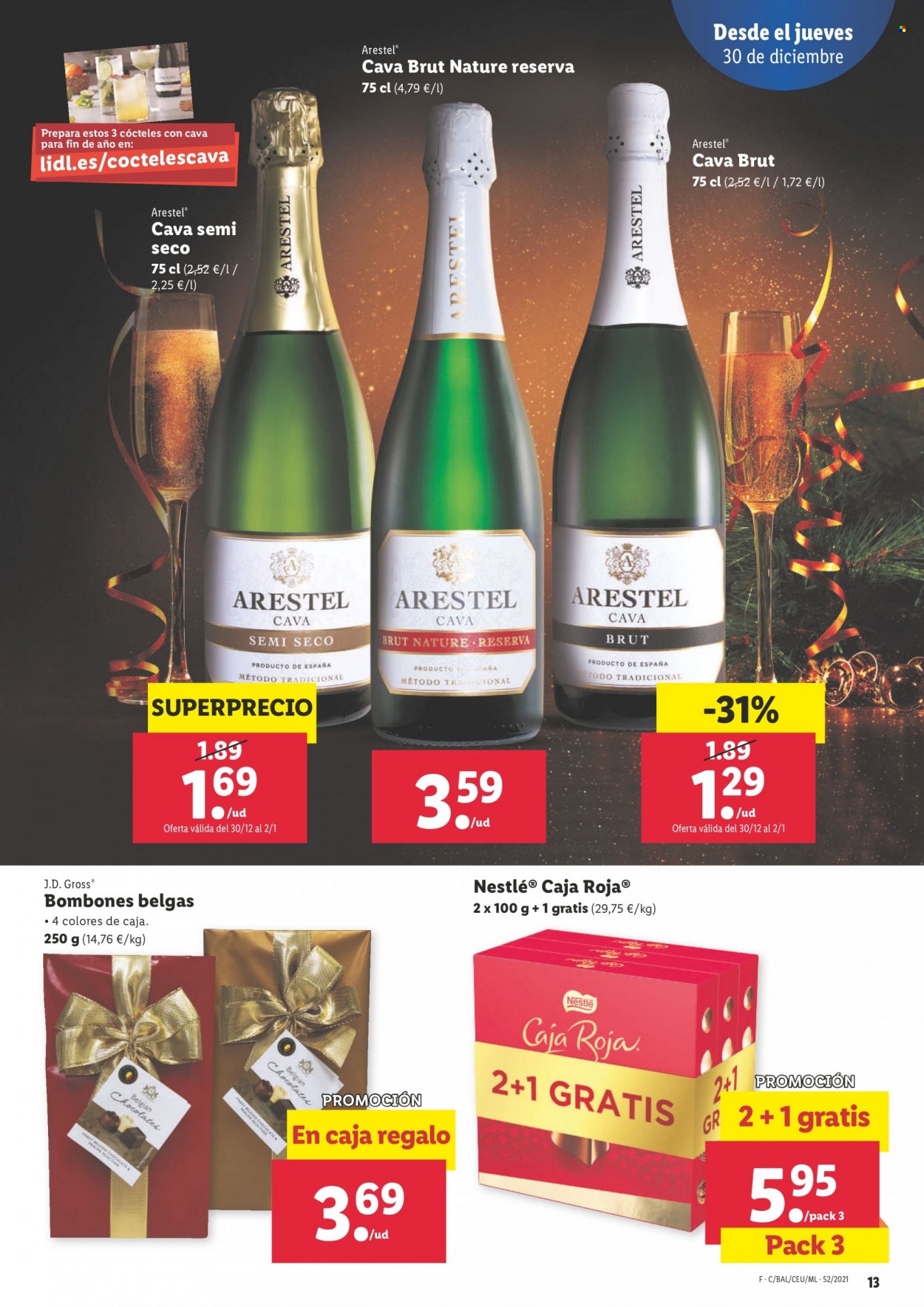 Folleto Lidl - 30/12/21 - 05/01/22. Página 13