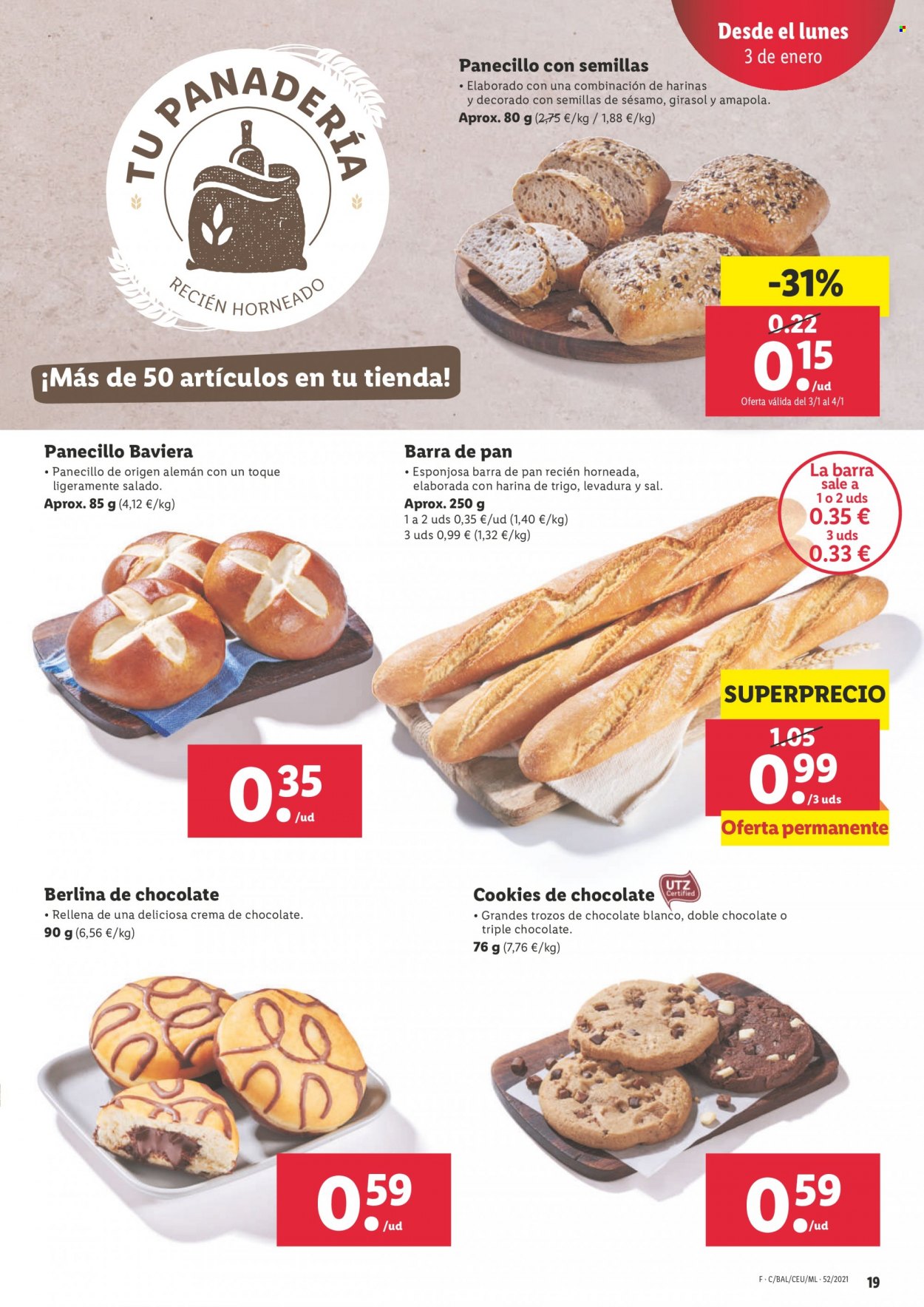 Folleto Lidl - 30/12/21 - 05/01/22. Página 19