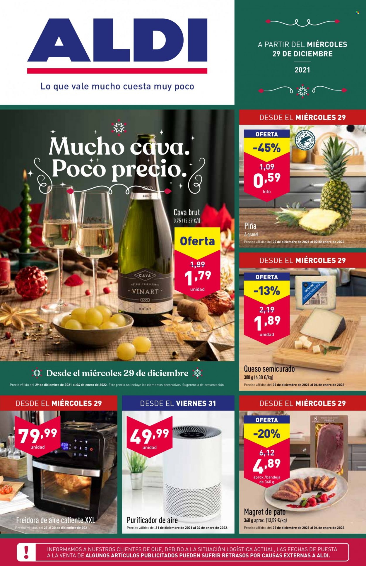 Folleto Aldi - 29/12/21 - 04/01/22. Página 1