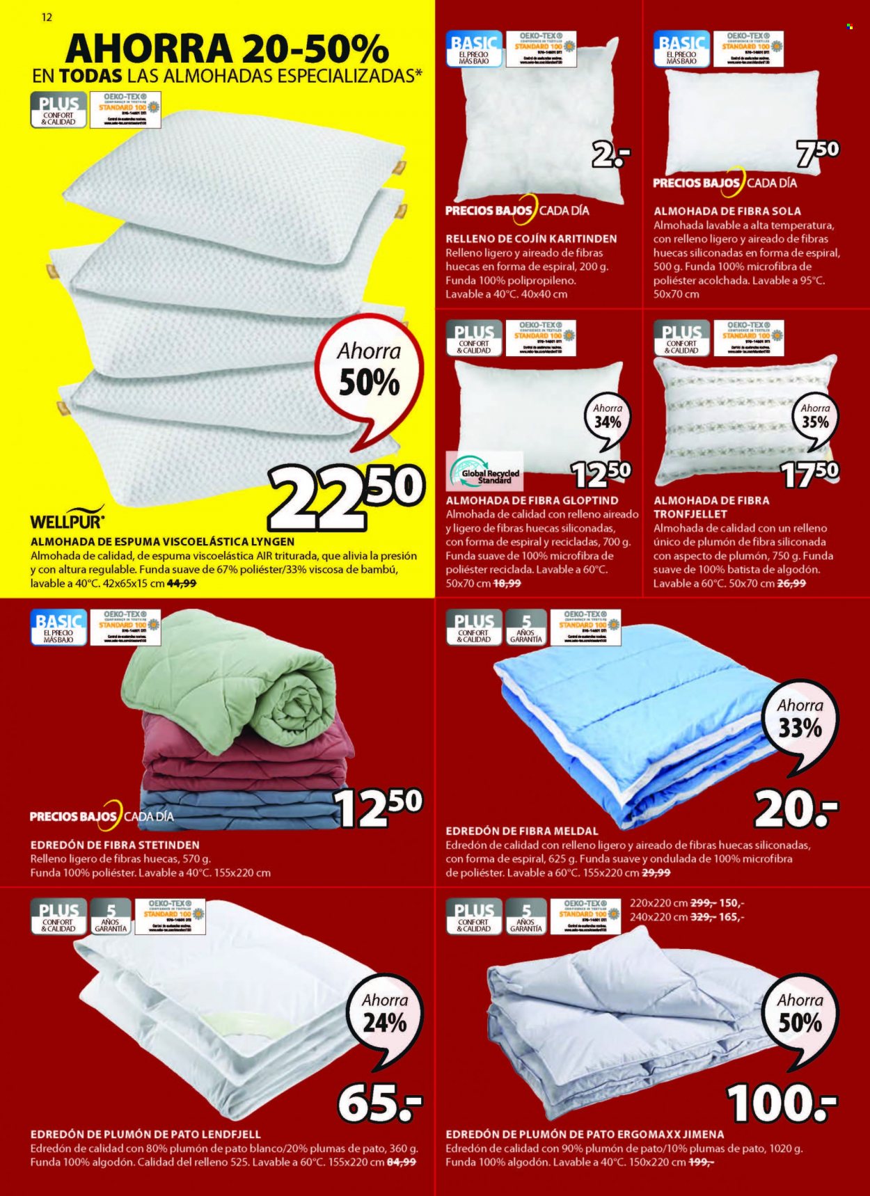Folleto JYSK - 25/12/21 - 05/01/22. Página 12