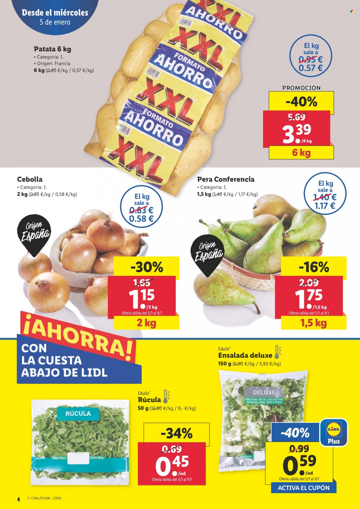 Folleto Lidl - 05/01/22 - 12/01/22. Página 4
