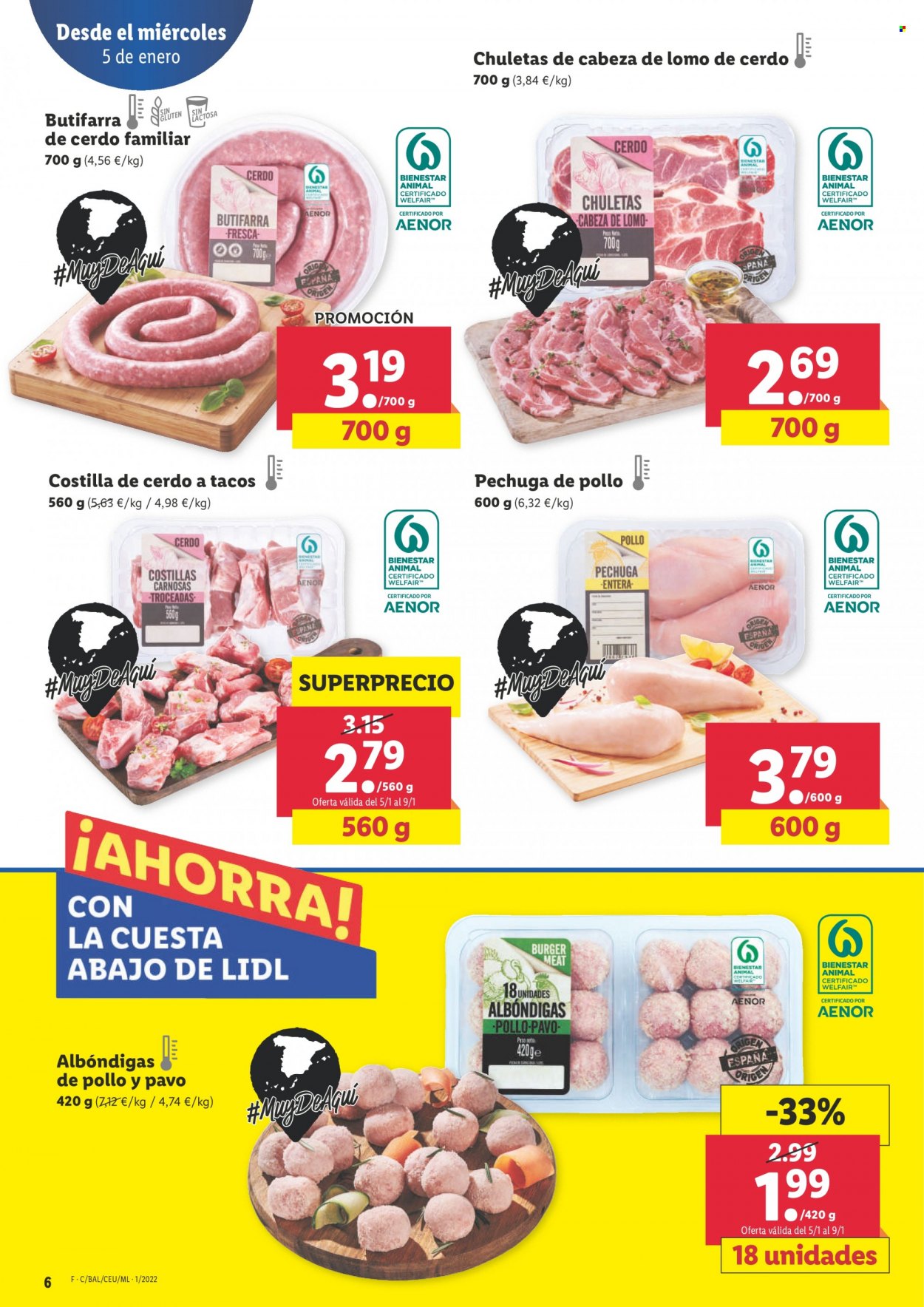 Folleto Lidl - 05/01/22 - 12/01/22. Página 6