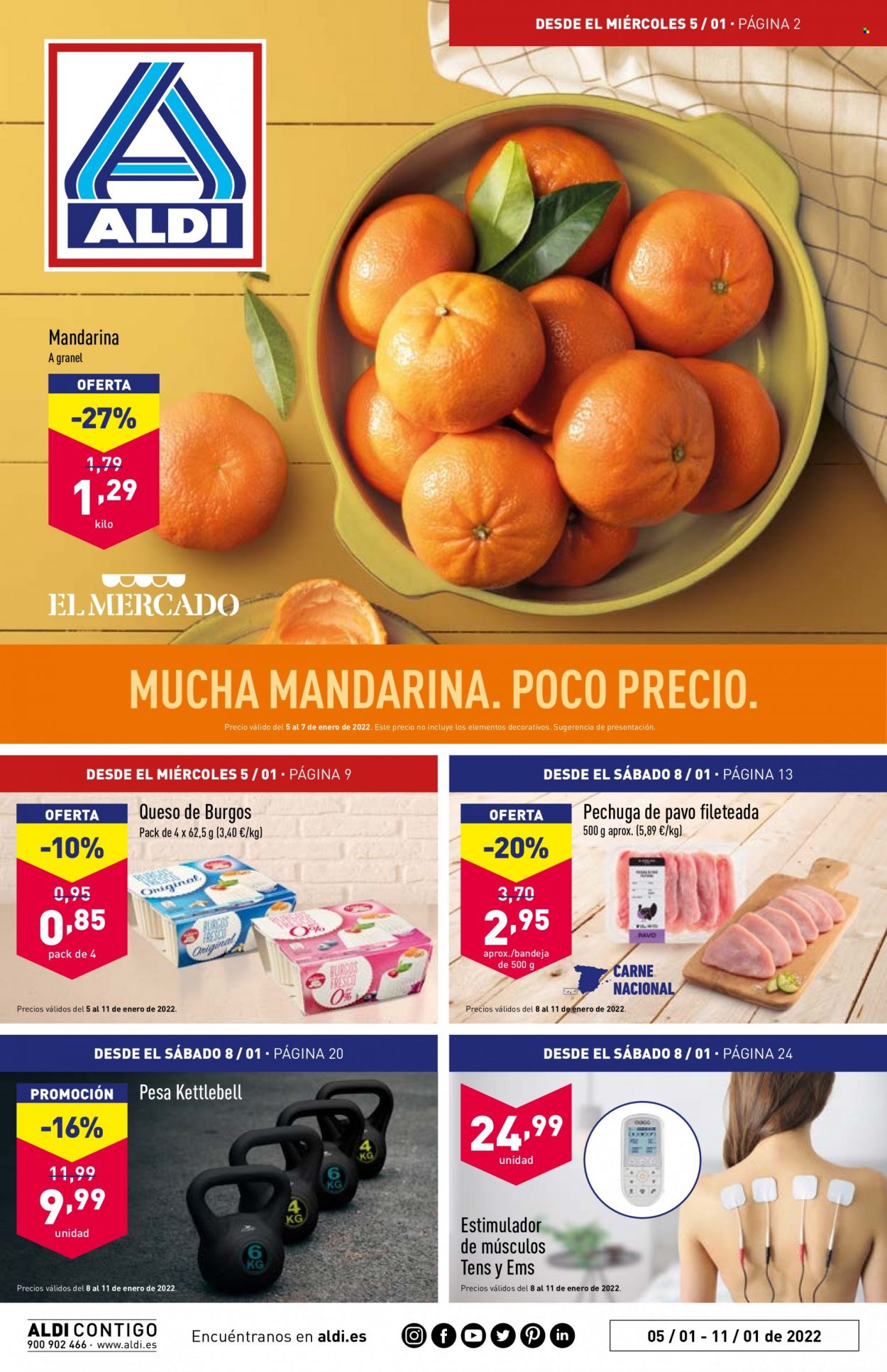Folleto Aldi - 05/01/22 - 11/01/22. Página 1