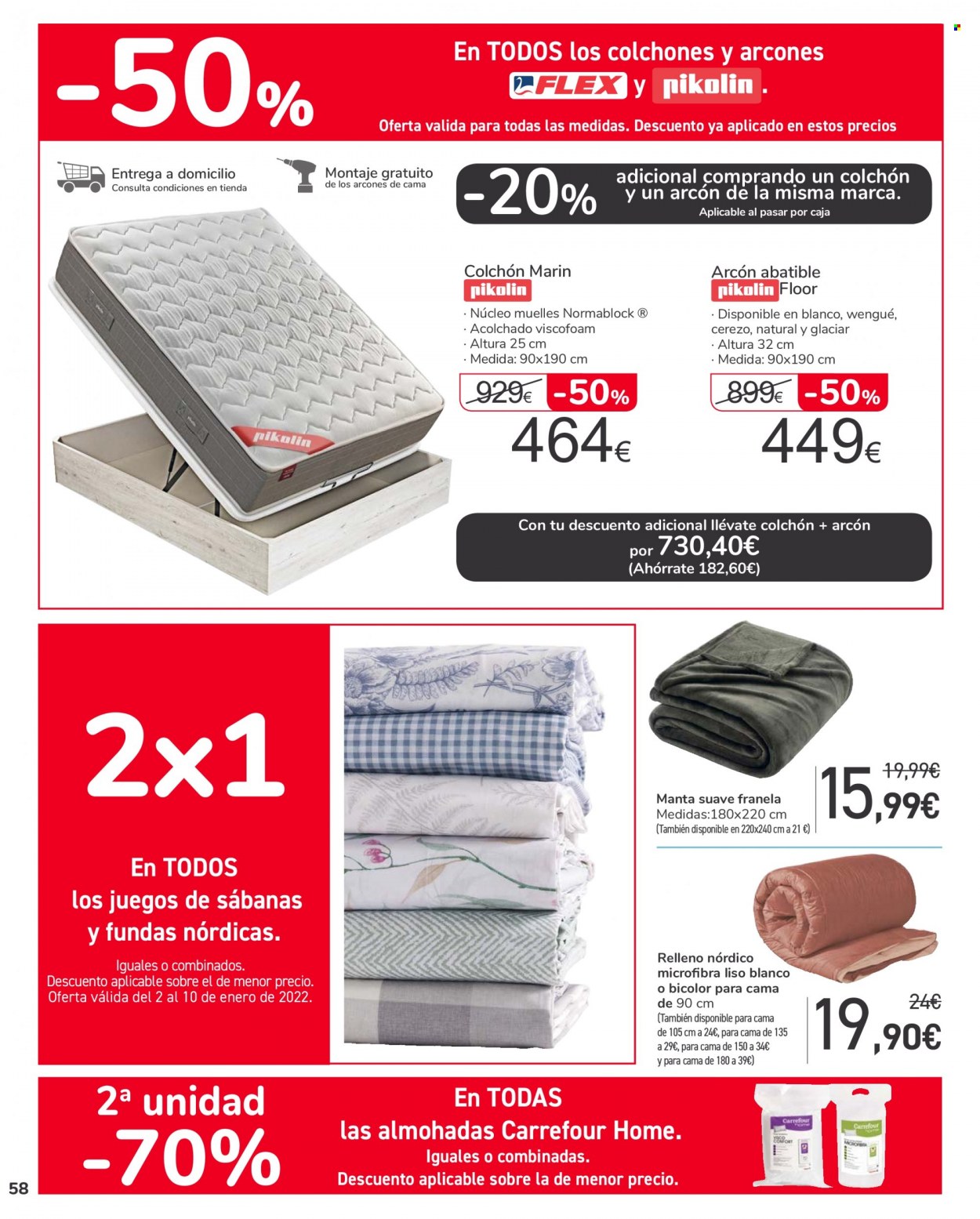 Folleto Carrefour - 02/01/22 - 17/01/22. Página 58