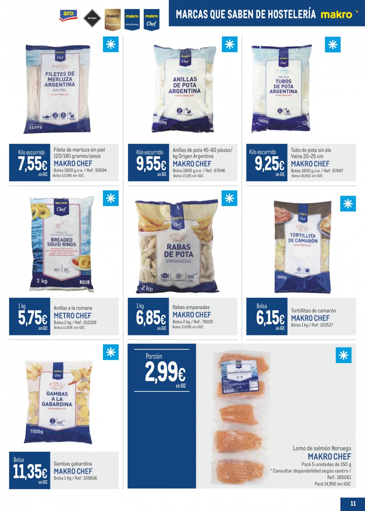 Folleto Makro. Página 11