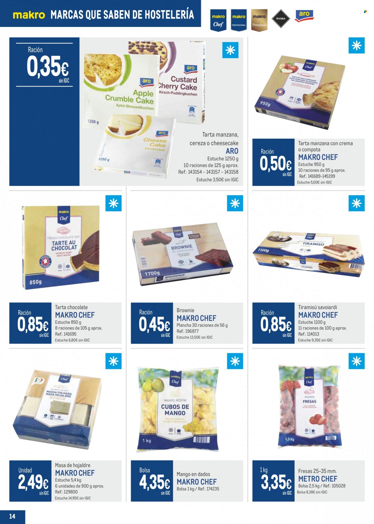 Folleto Makro. Página 14