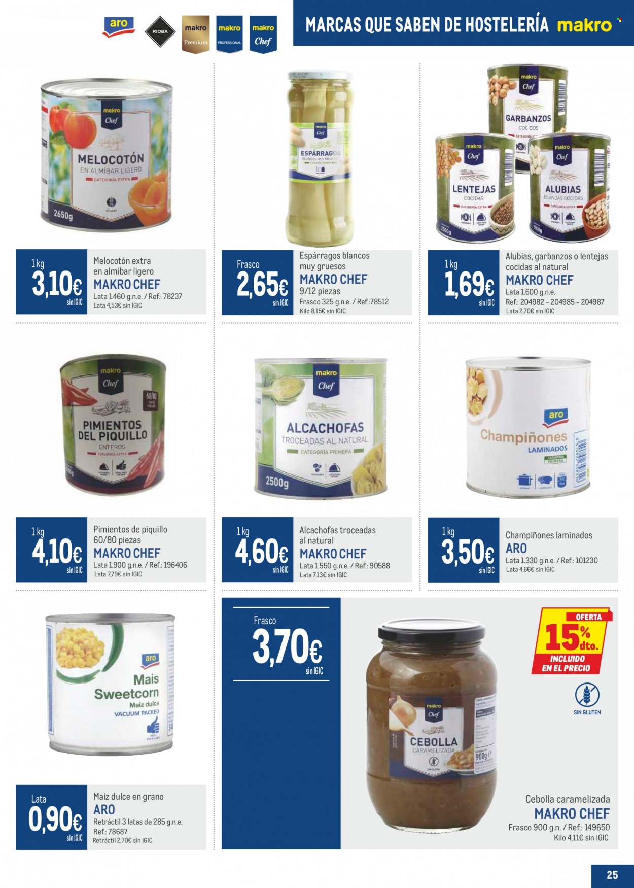 Folleto Makro. Página 25