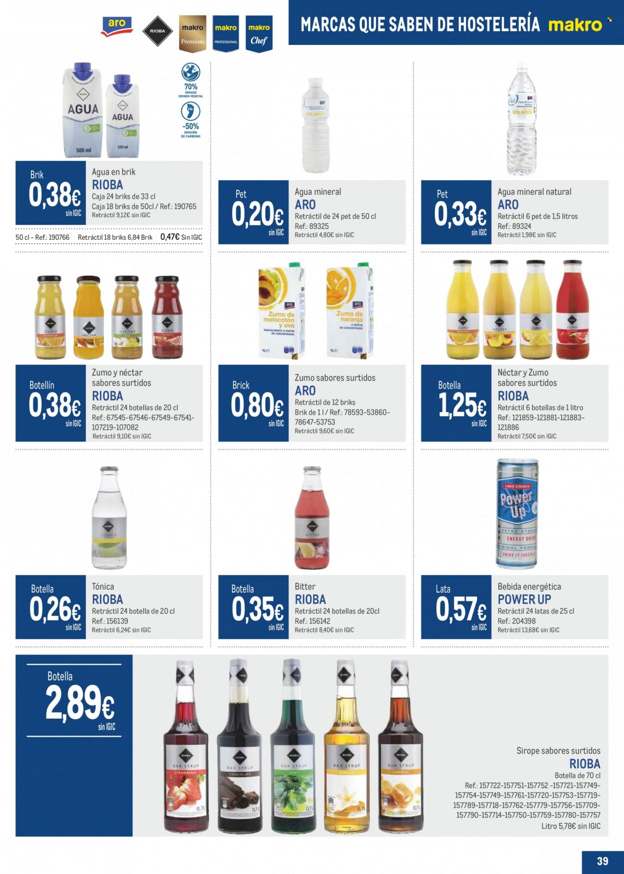 Folleto Makro. Página 39
