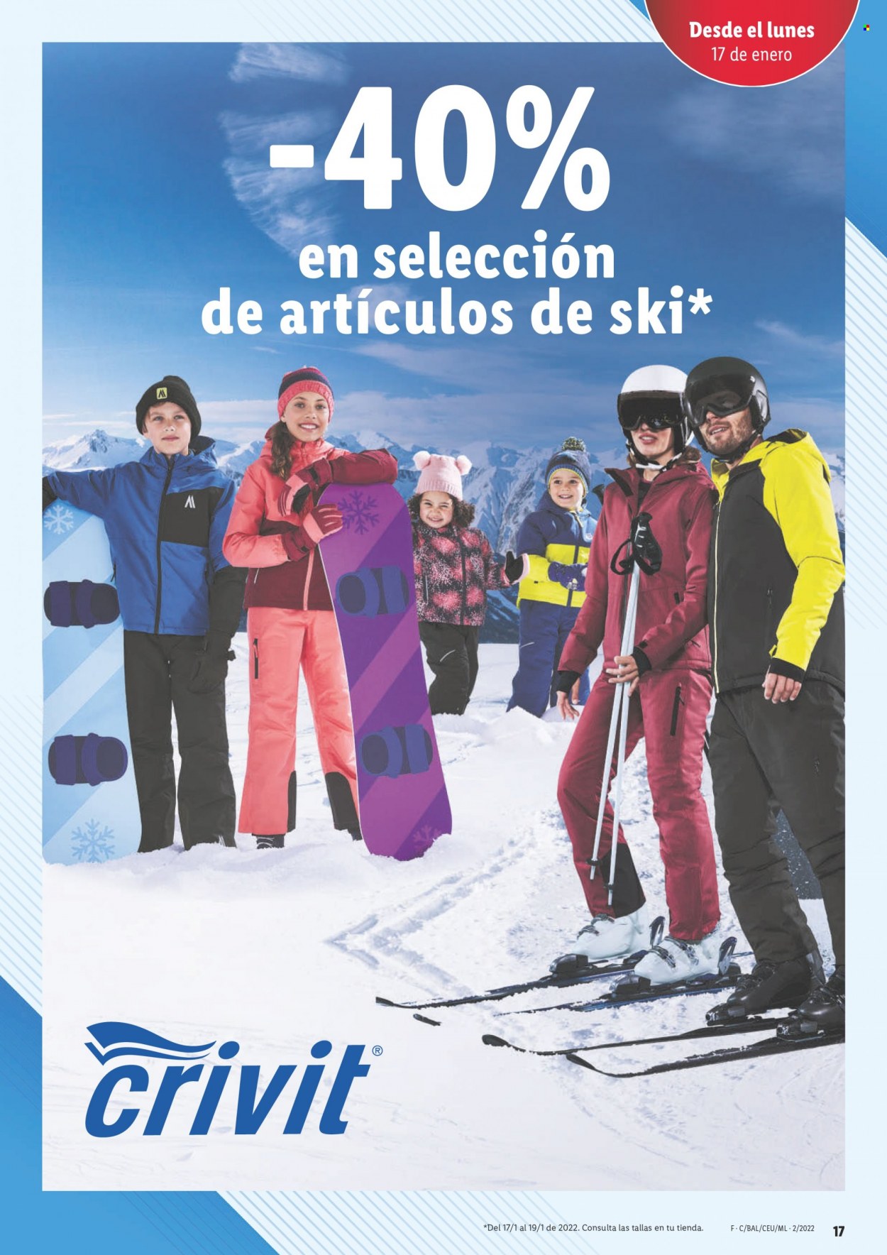 Folleto Lidl - 13/01/22 - 19/01/22. Página 17