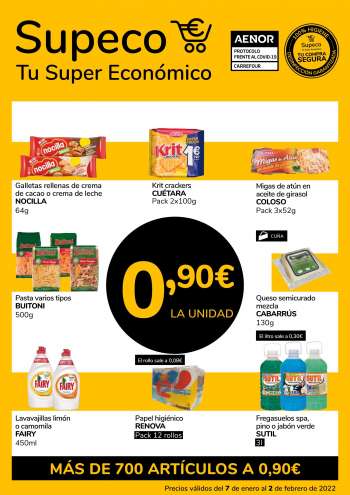 Folleto actual Supeco - 07/01/22 - 02/02/22.