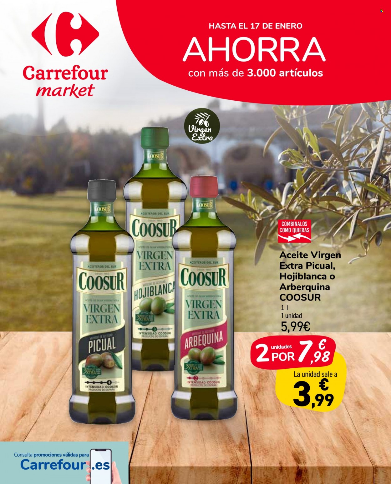 Folleto Carrefour - 08/01/22 - 17/01/22. Página 1