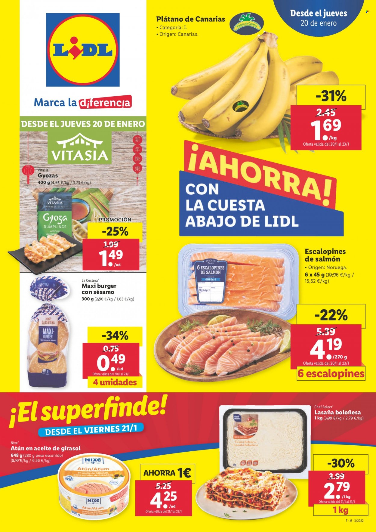 Folleto Lidl - 20/01/22 - 26/01/22. Página 1