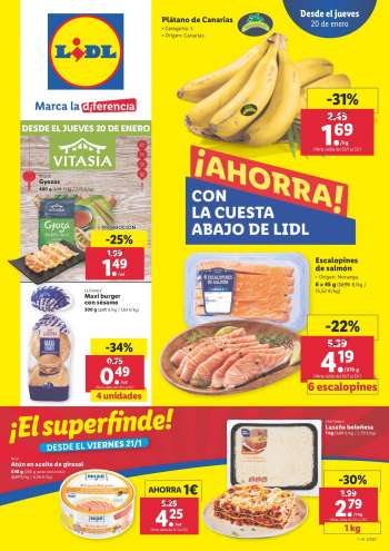 Folleto actual Lidl - 20/01/22 - 26/01/22.