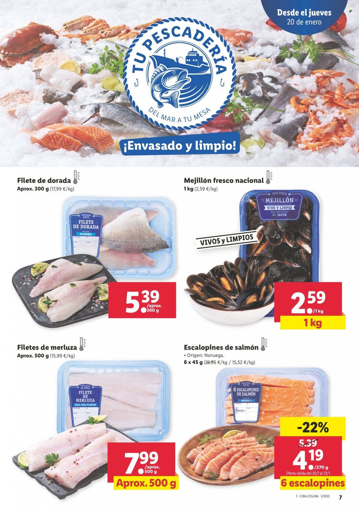 Folleto Lidl - 20/01/22 - 26/01/22. Página 7
