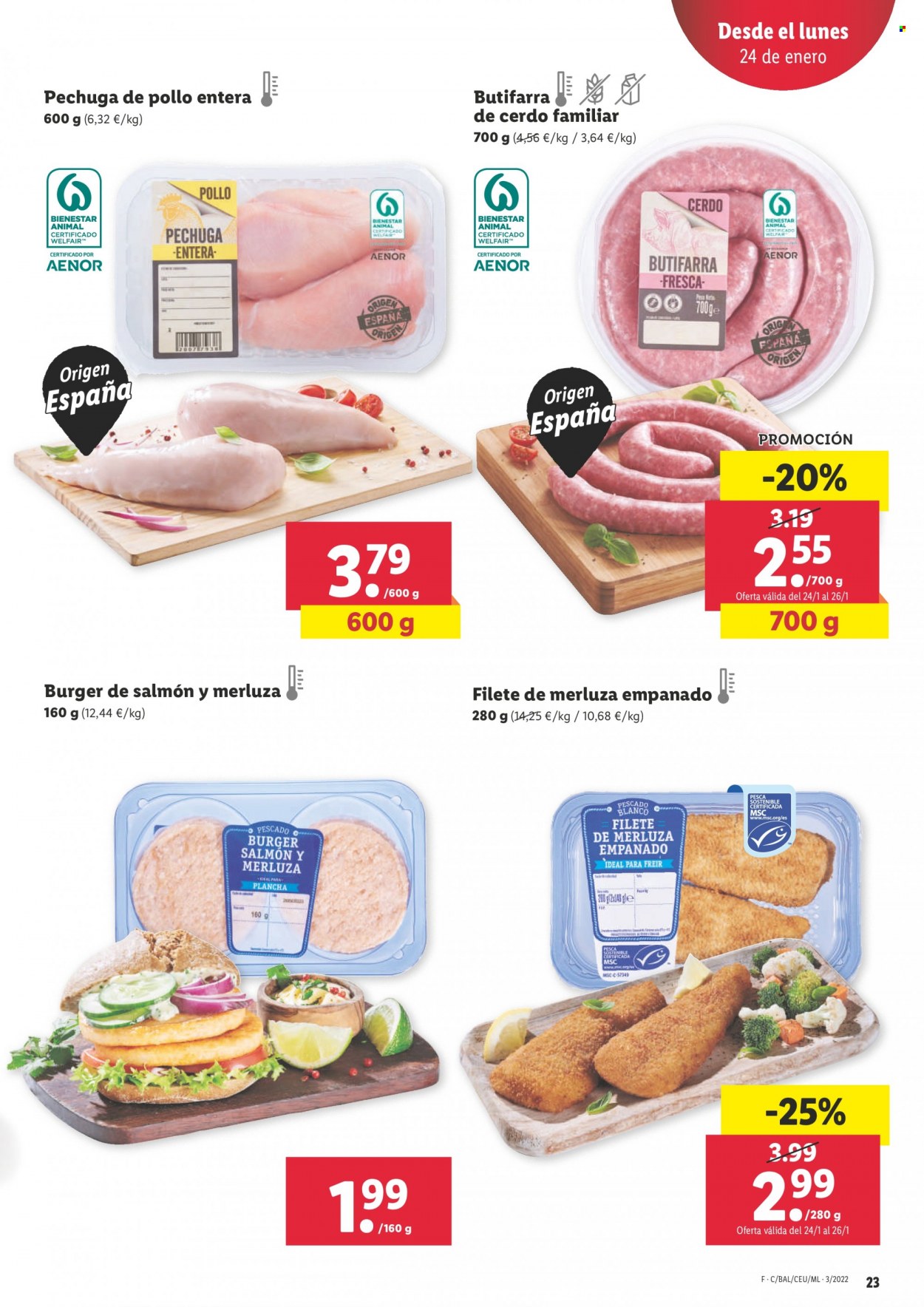 Folleto Lidl - 20/01/22 - 26/01/22. Página 23