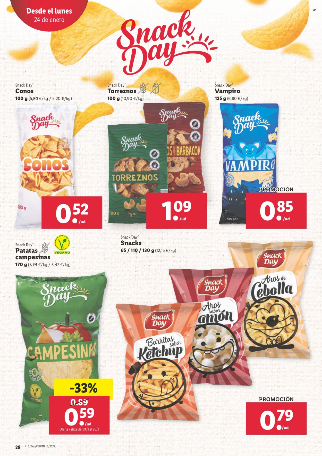 Folleto Lidl - 20/01/22 - 26/01/22. Página 28
