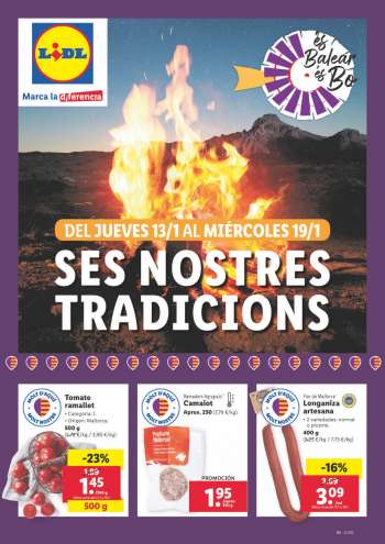 Folleto actual Lidl - 13/01/22 - 19/01/22.