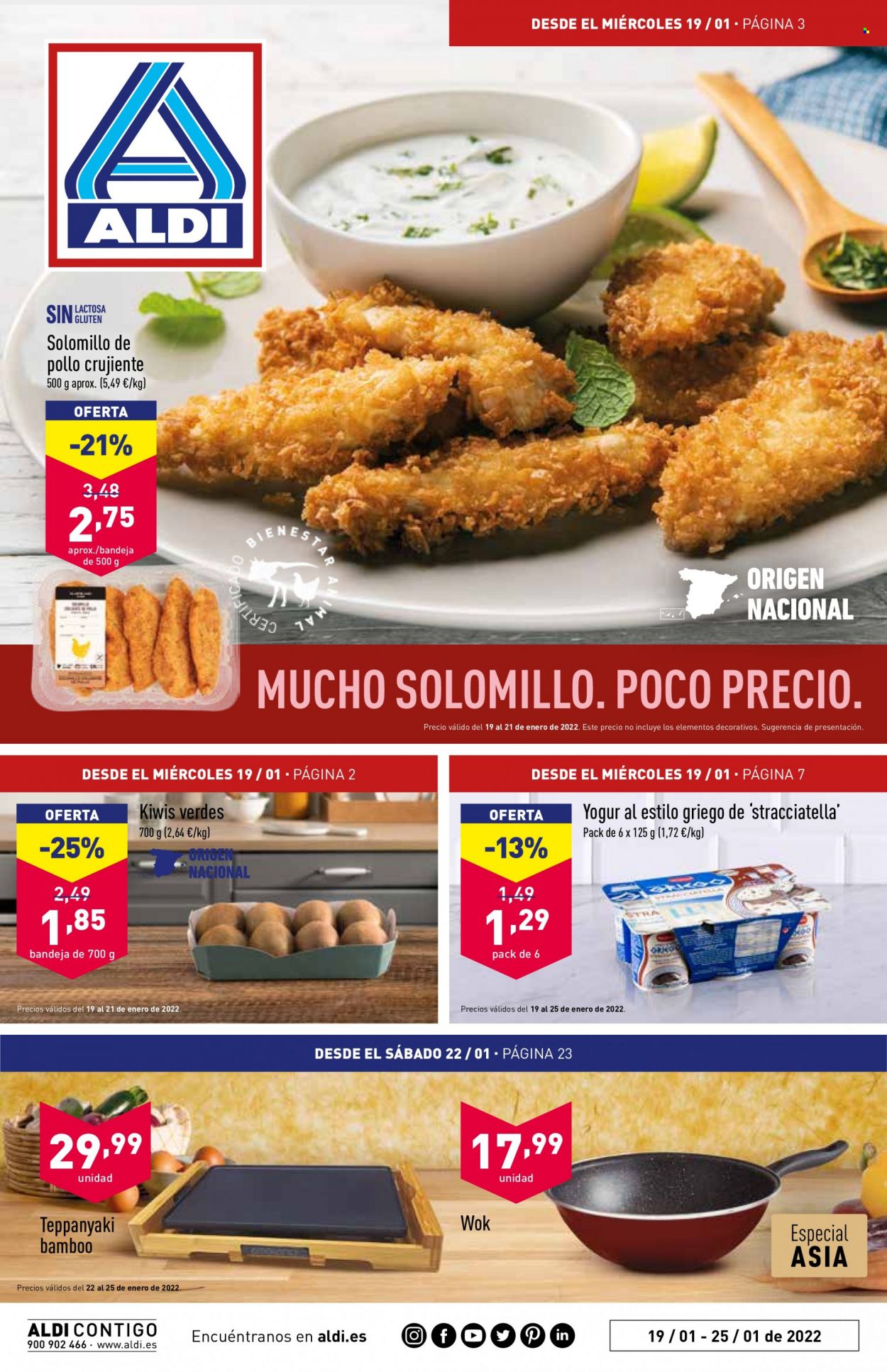 Folleto Aldi - 19/01/22 - 25/01/22. Página 1