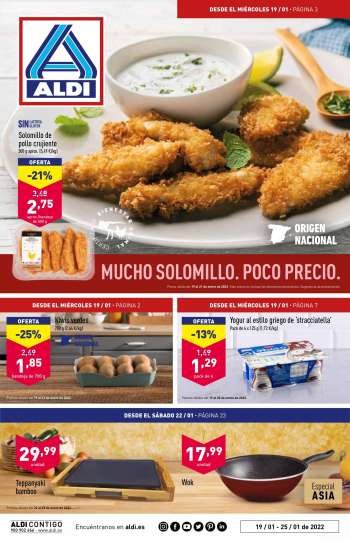 Folleto actual Aldi - 19/01/22 - 25/01/22.