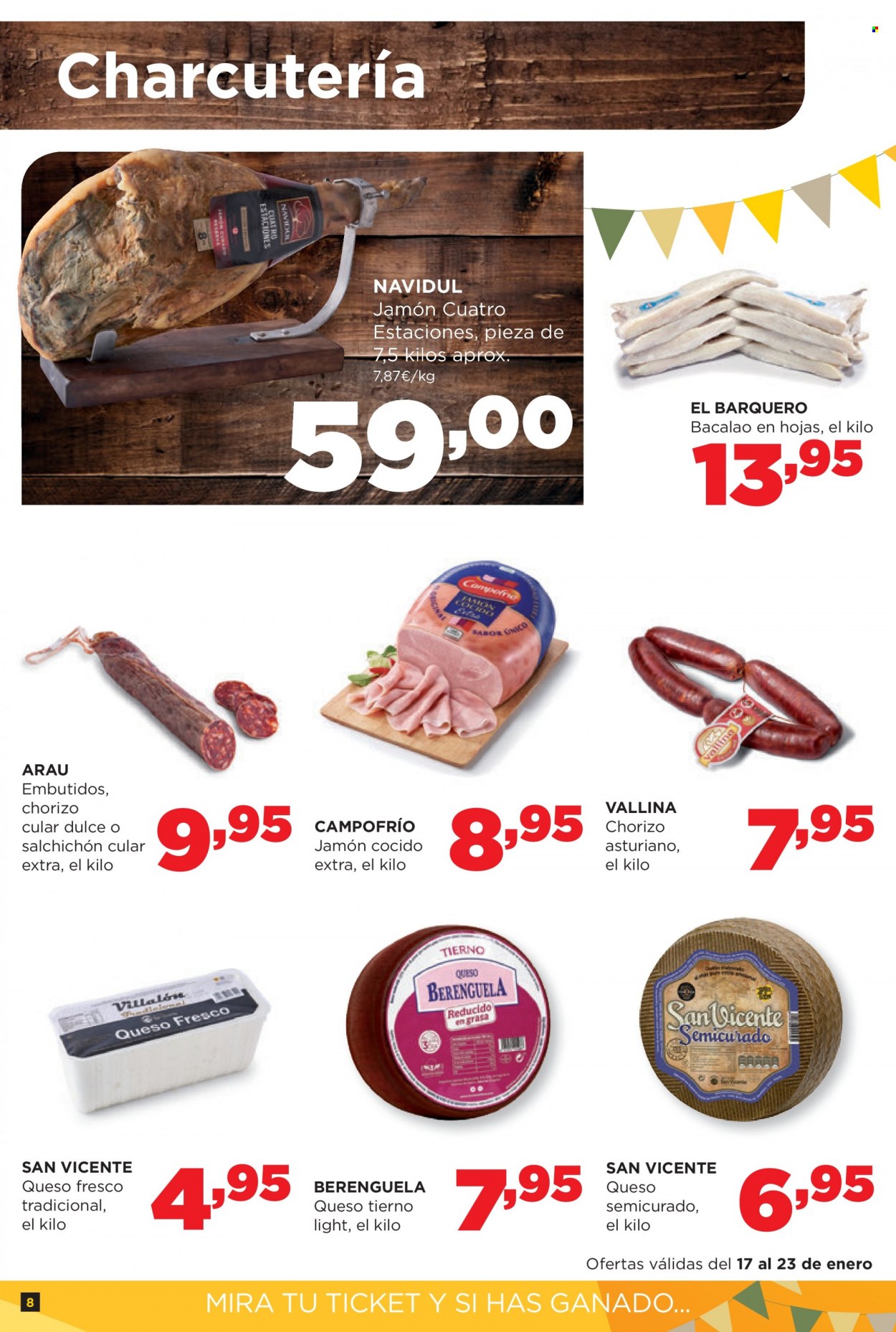 Folleto Alimerka - 17/01/22 - 23/01/22. Página 8