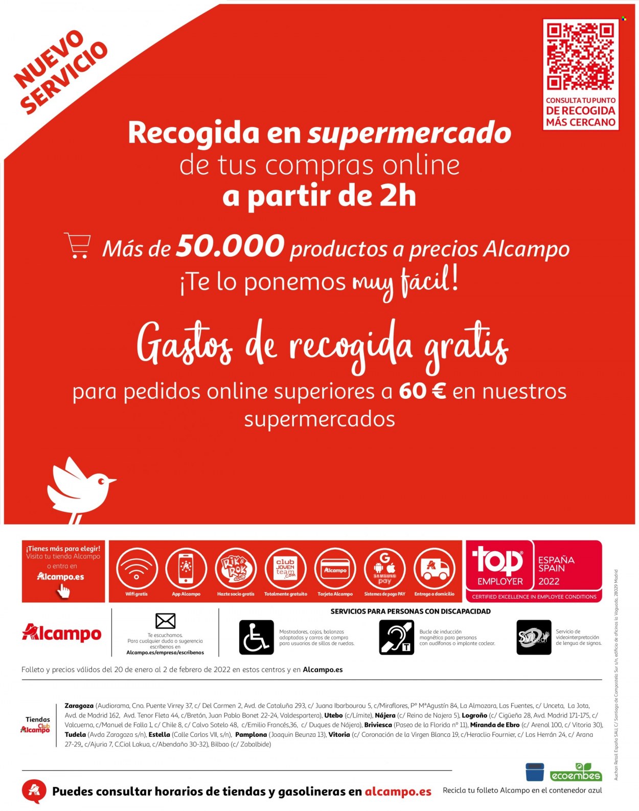 Folleto Alcampo - 20/01/22 - 02/02/22. Página 8