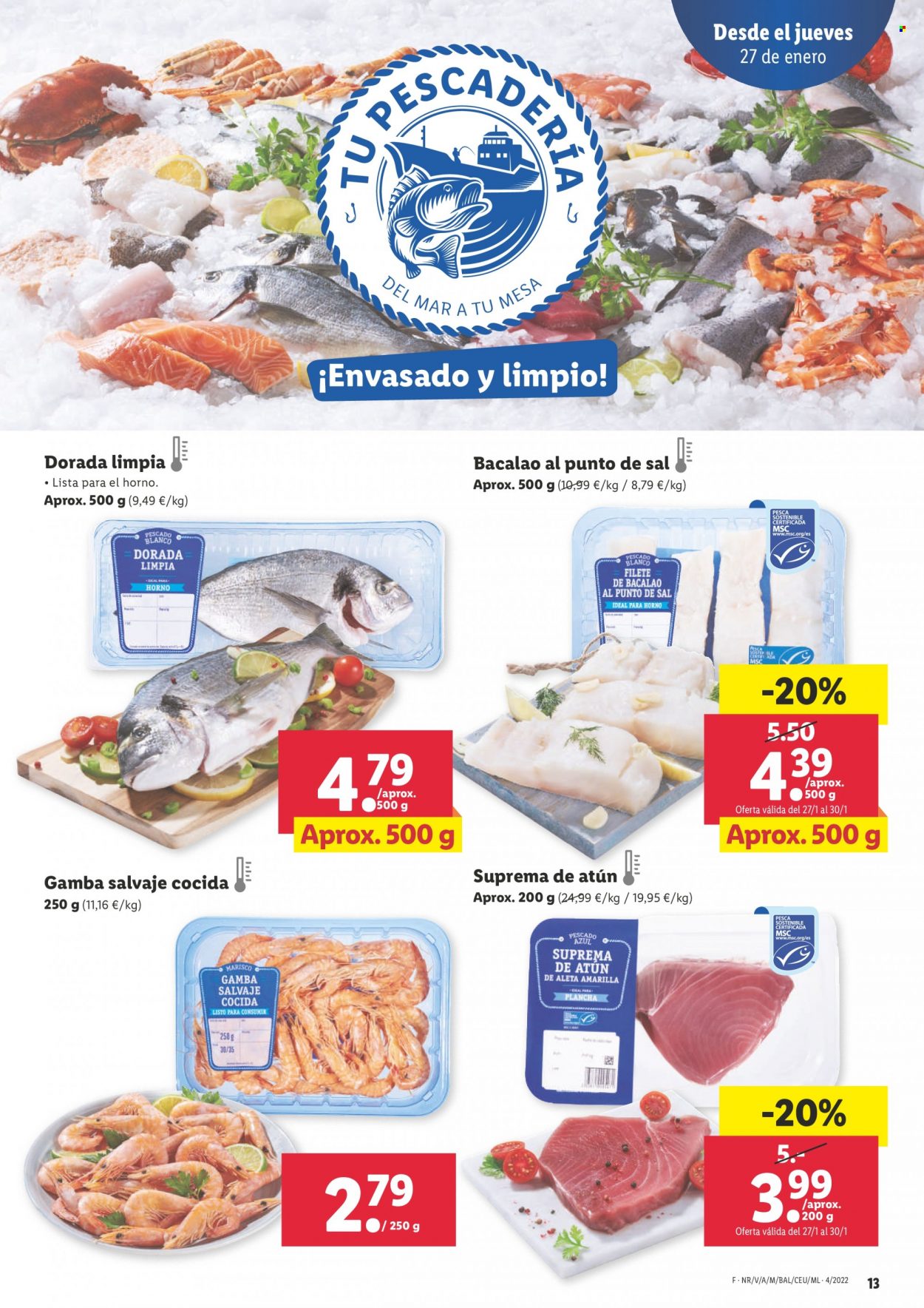 Folleto Lidl - 27/01/22 - 02/02/22. Página 13