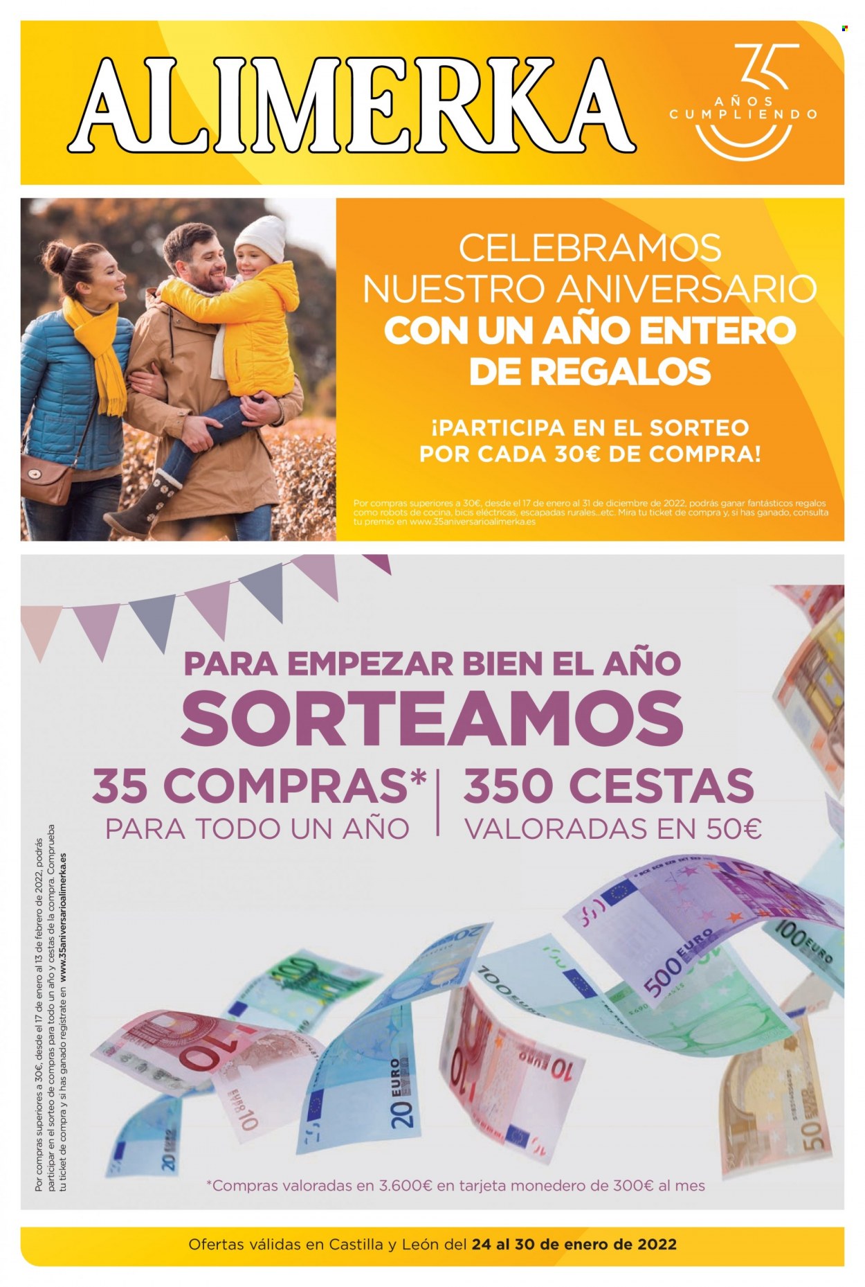 Folleto Alimerka - 24/01/22 - 30/01/22. Página 1